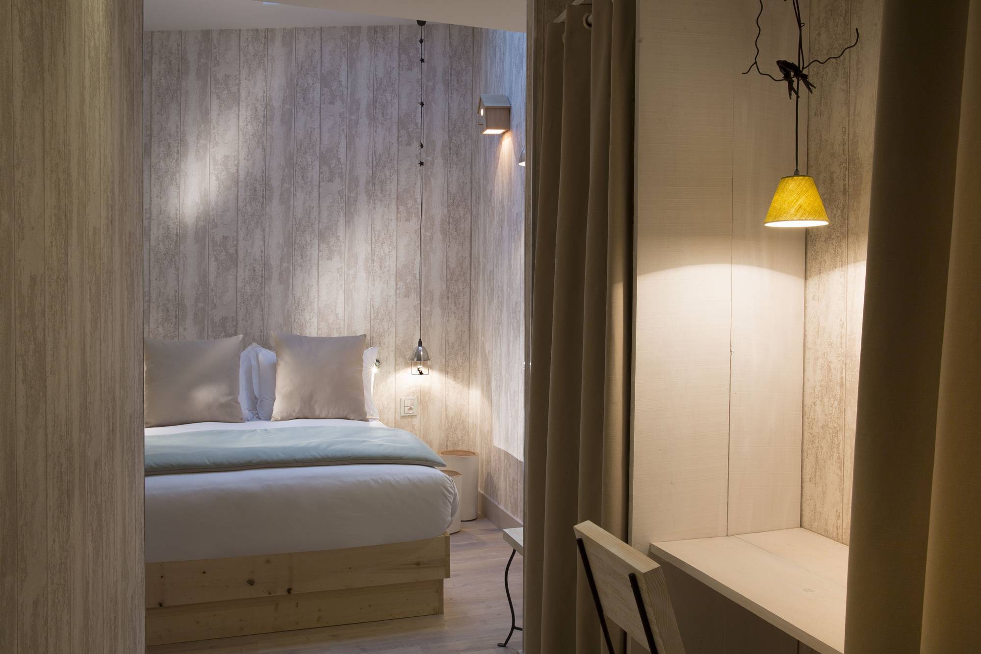 Les Plumes Hotel Párizs Szoba fotó